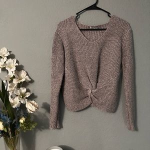 Light Purple Knit Sweater